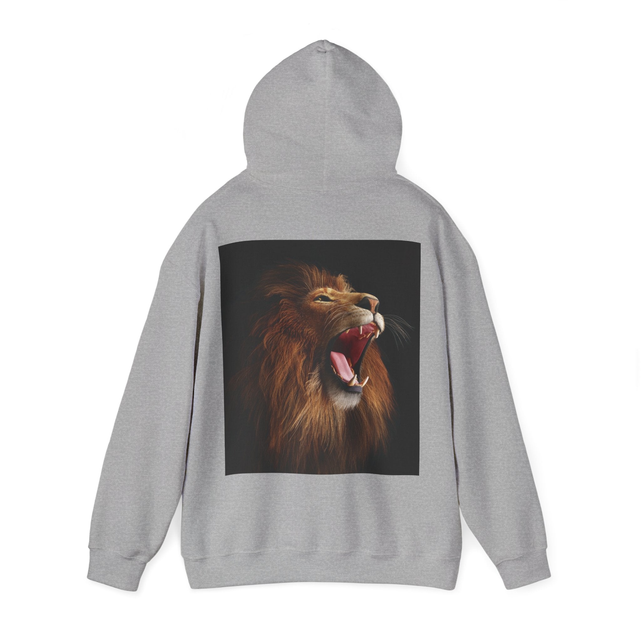 Lion Roar Hoodie — "BOLDSOUL" Graphic Pullover for Courage & Confidence