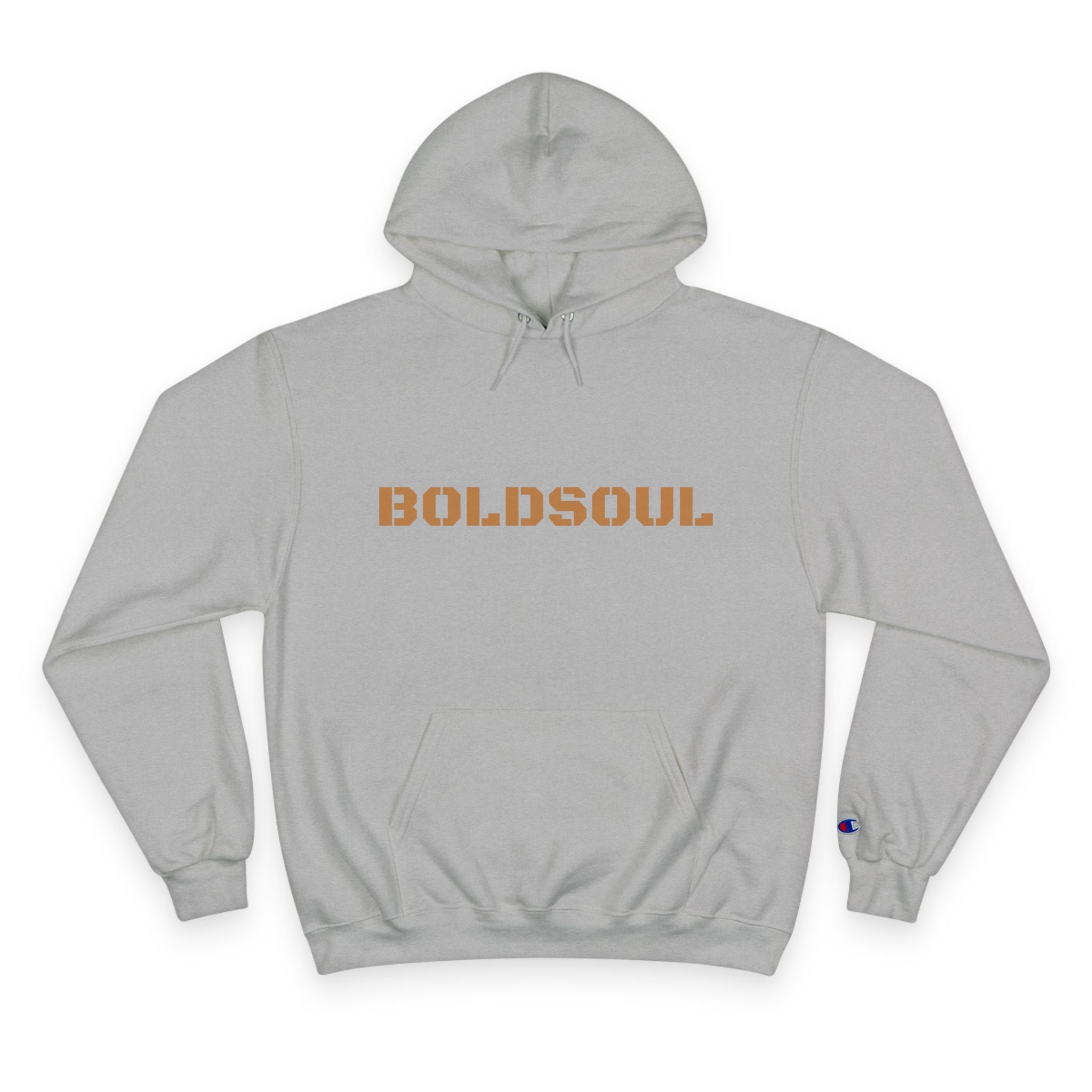 BoldSoul Hoodie — Minimalist Stencil Logo Pullover