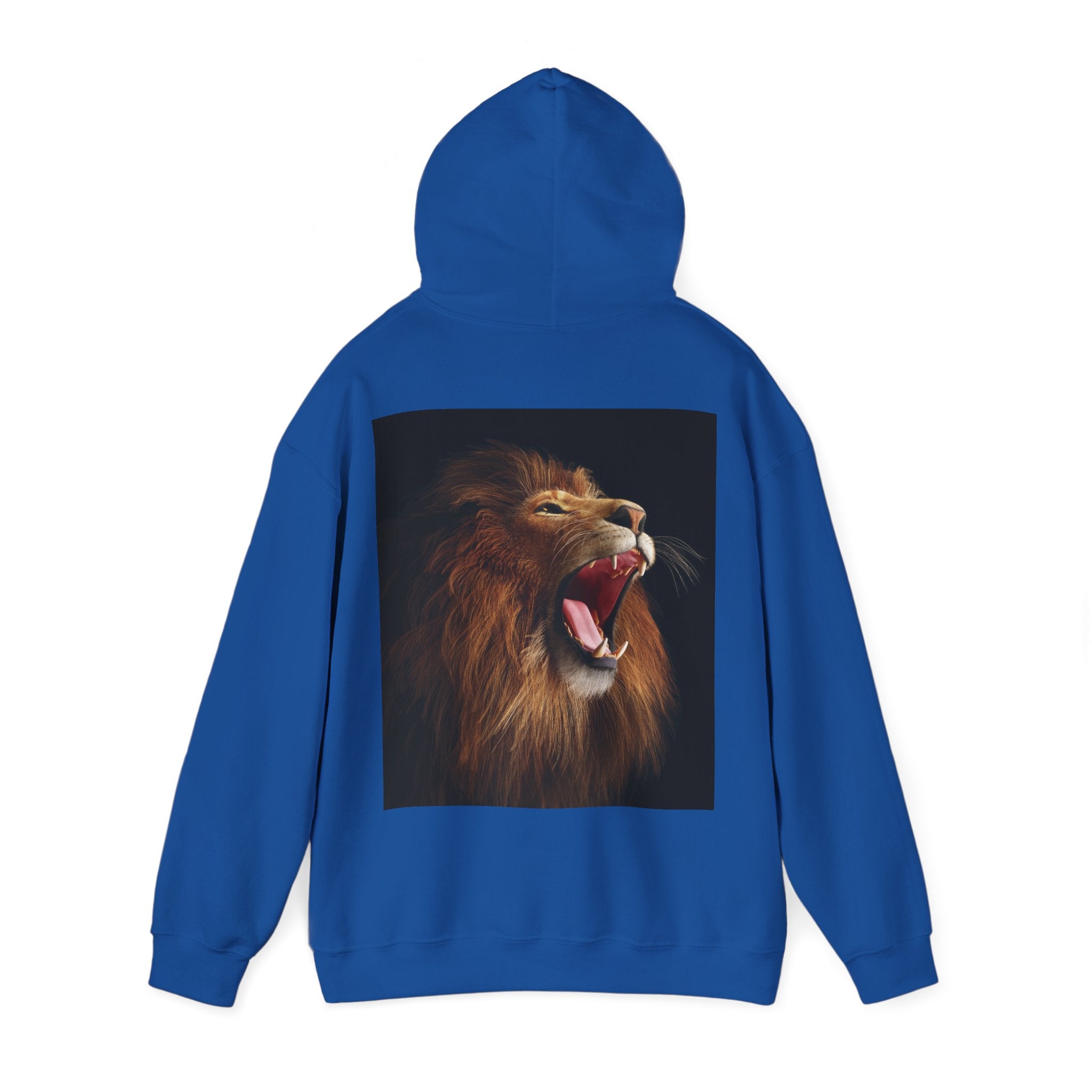 Lion Roar Hoodie — "BOLDSOUL" Graphic Pullover for Courage & Confidence