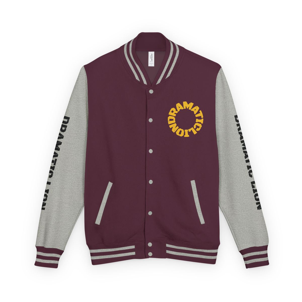 Emerging Letterman Jacket front view